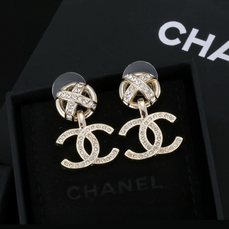 Ch*el earrings